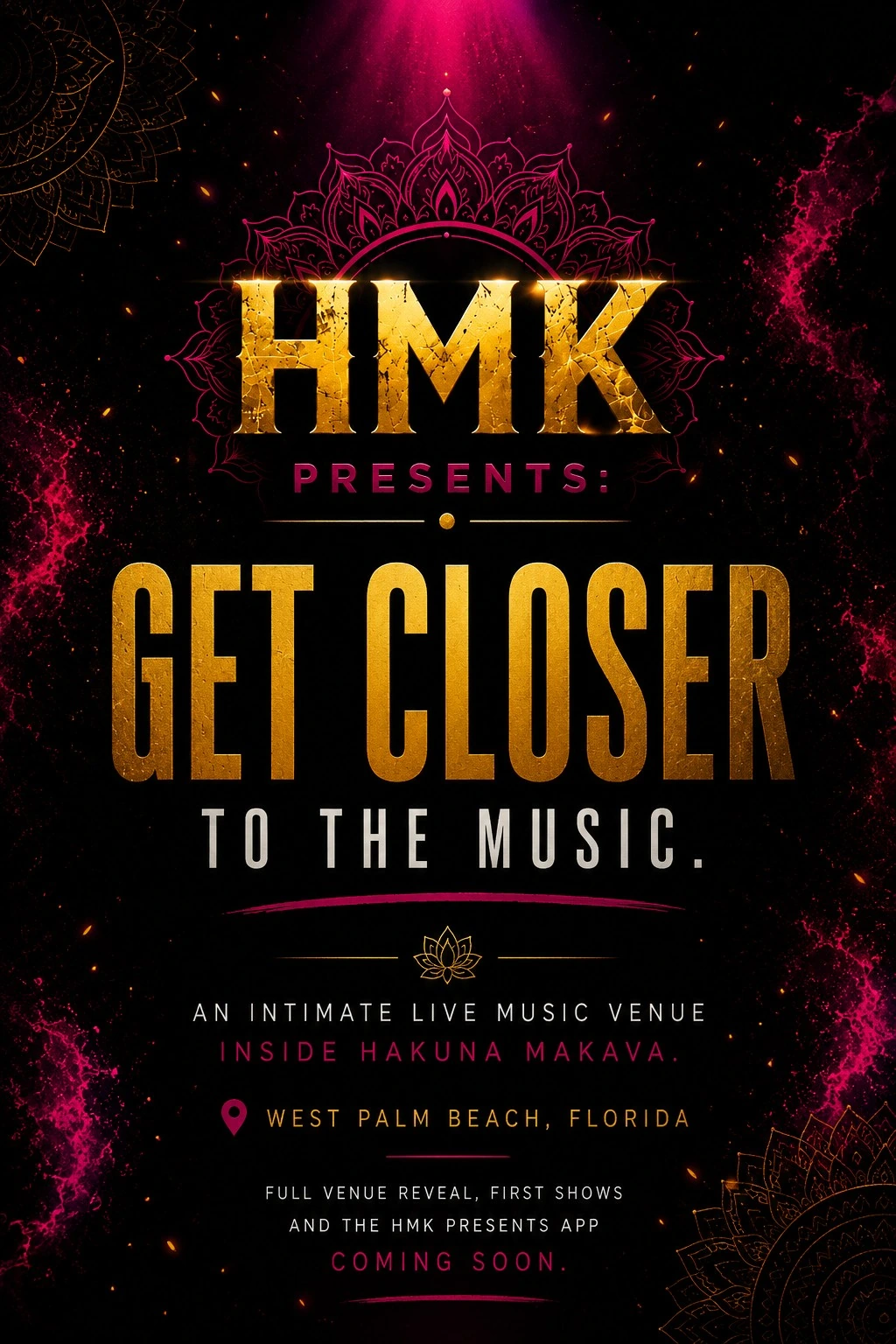 HMK Presents — Get closer to the music